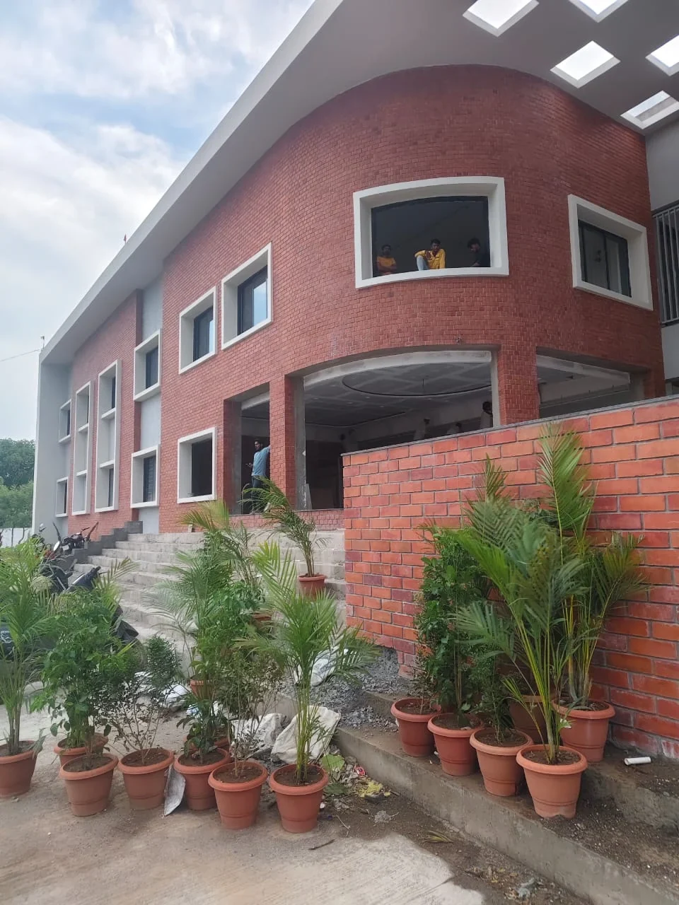 Brickwork & greenery — Completed project photograph