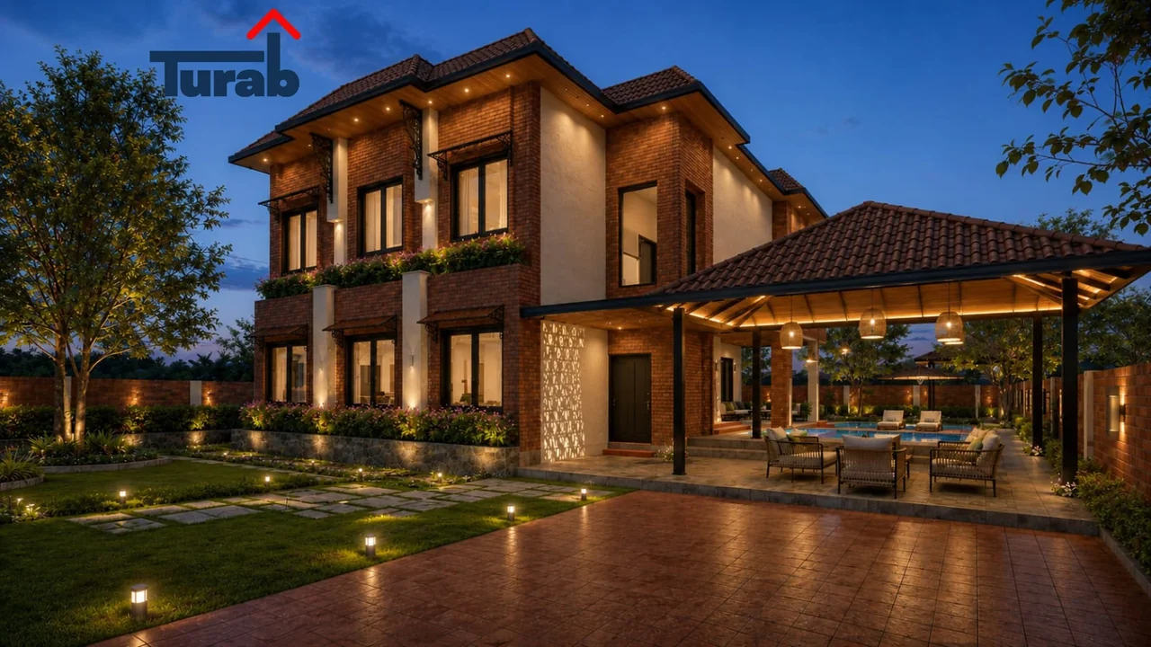 A home with an earthy soul — Design visualization