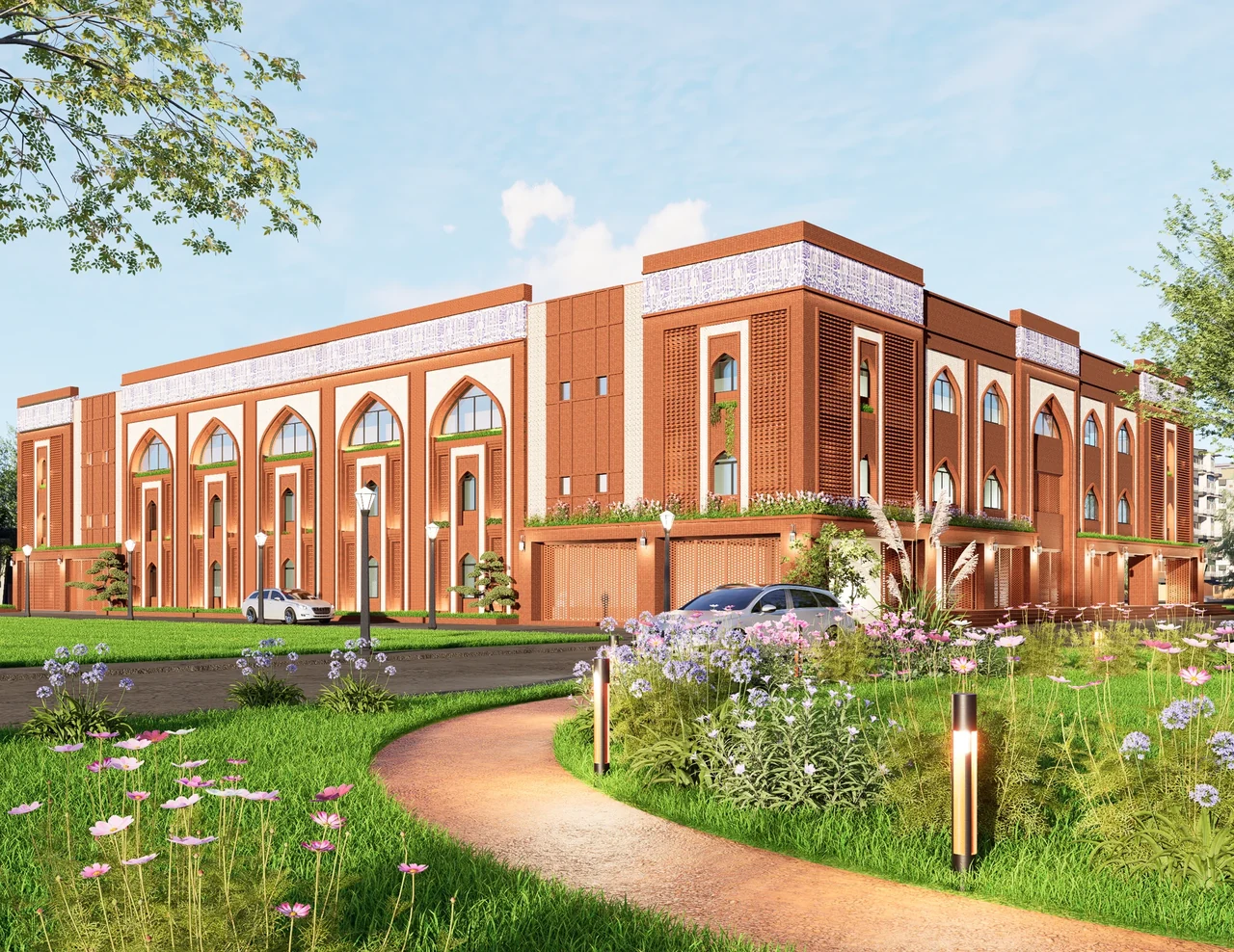 Institutional project, Karnataka — Design visualization